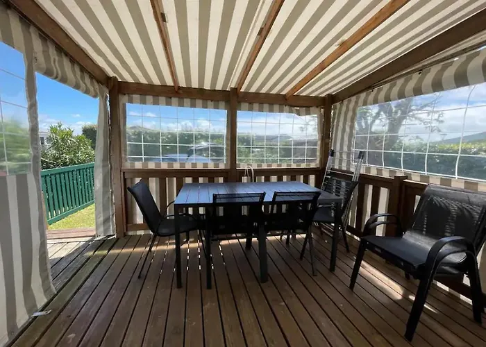 Mobilhome Sur Terrain Prive Dans Les Tamarins Campingplatz *